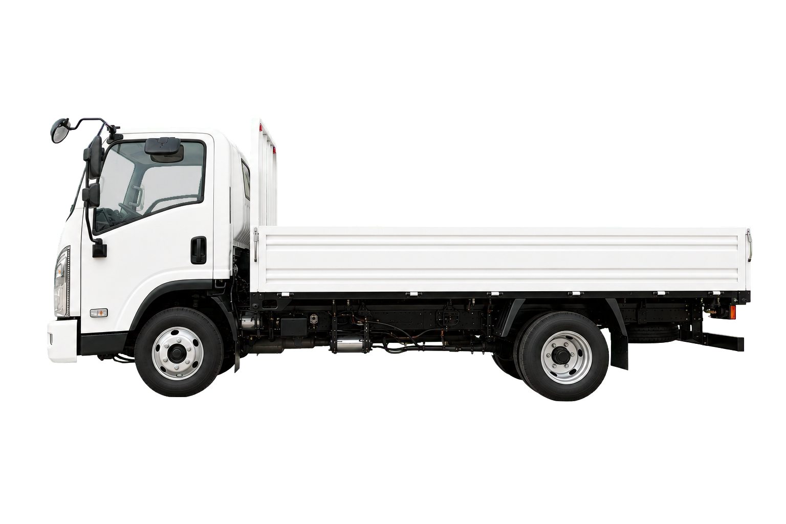 Higer EV H6T electric truck left side profile